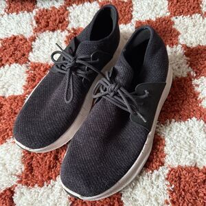 Vessi Men’s Everyday Sneaker - Black/Charcoal Sz 10